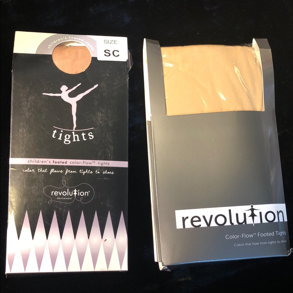Revolution Dancewear Childs Tights Small (2)